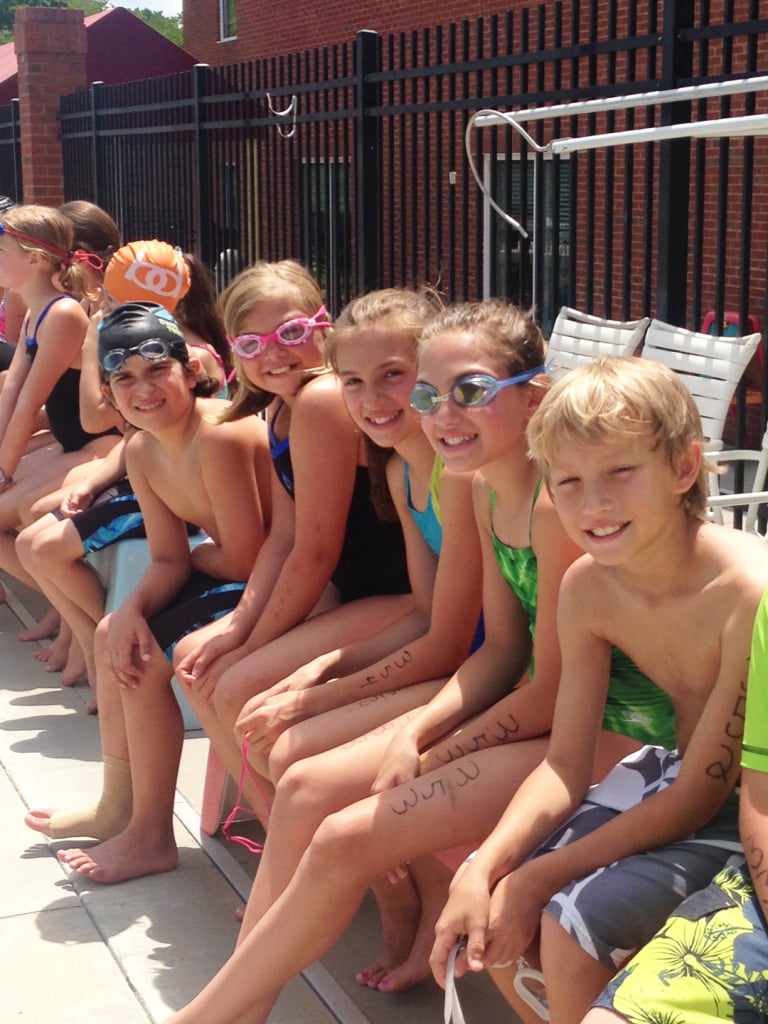 kids tri participants_2014_at the pool