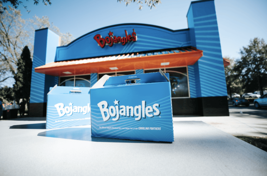 Bojangles store wrap Dec 2021